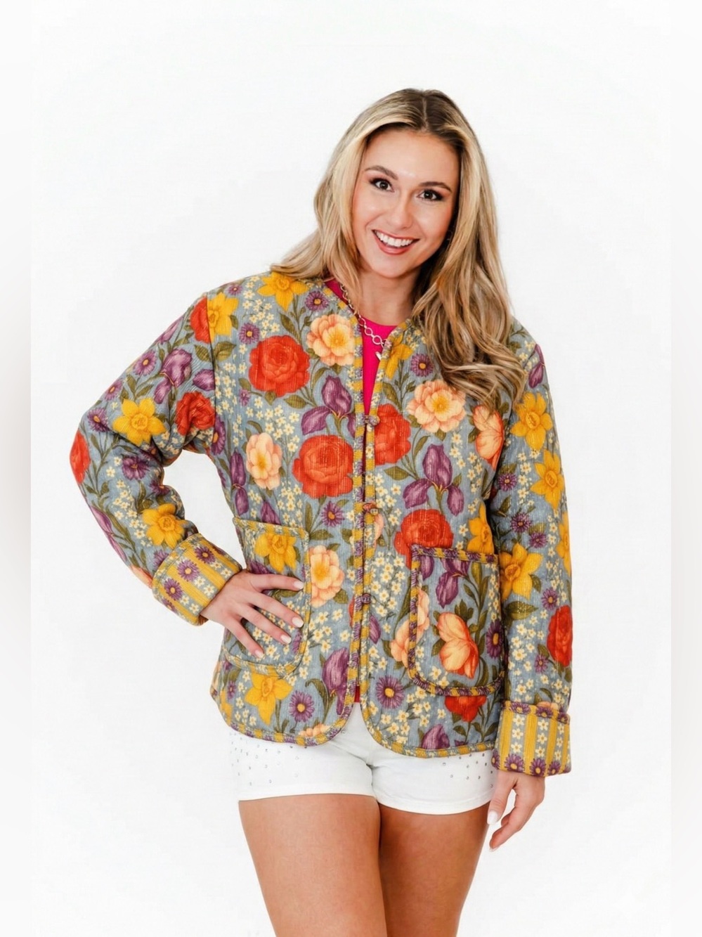 NWT SWEET MEADOW FLORAL JACKET
